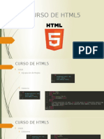 CURSO DE HTML5 Sesion 3