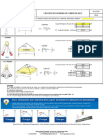 Planilha para Cálculo de Eslingas de Cabos de Aço