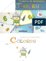 Cuaderno de Matematicas Entre Colores