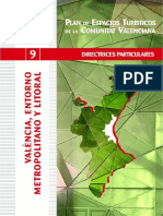 Plan de Esacios Turísticos de La Comunitat Valenciana