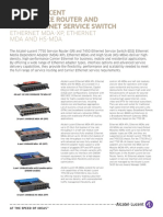 7750 SR and 7450 ESS Ethernet MDA en DataSheet