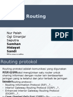 Protocol Routing - Presentasi