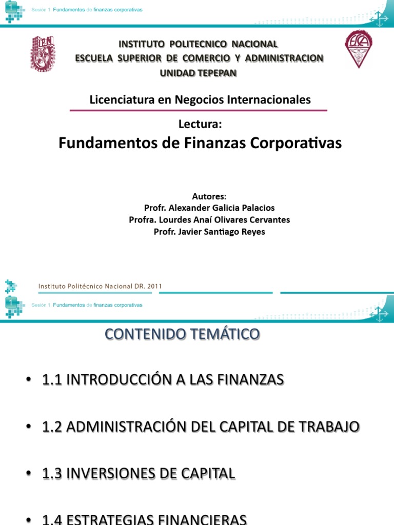 Fundamentos Finanzas Corporativas | PDF | Negocios económicos | Economias