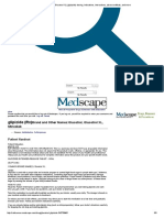 Glipizide Patient Handout