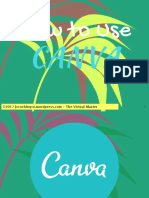 How to Use CANVA like a Pro - Jayvee Cochngco - The Virtul Master