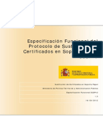 Especificacion Funcional Del Protocolo de Sustitucion de Certificados en Soporte Papel SCSPv3