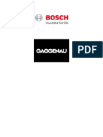 Logo Gaggenau at Bosch