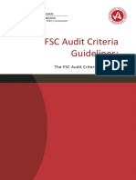 FSC Audit Guidelines