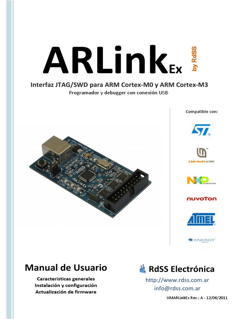 Interfaz JTAG/SWD para ARM Cortex | PDF | Arquitectura de brazo ...