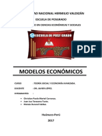 Modelos Económicos 