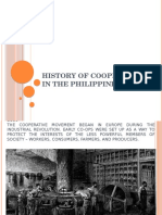 History of Cooperative in the Philippines