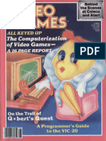 Video Games Volume 1 Number 09 1983-06 Pumpkin Press US