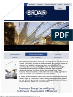 Energy Use and Lighting - Birdair, Inc