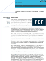 Universidad Nómada - Prototipos Mentales e Instituciones Monstruo. Algunas Notas A Modo de Introducci PDF