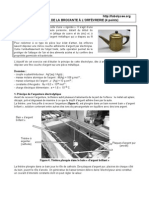 2010 Metropole Spe Exo3 Sujet Electrolyse