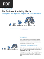 An Introduction To The Business Scalability Matrix