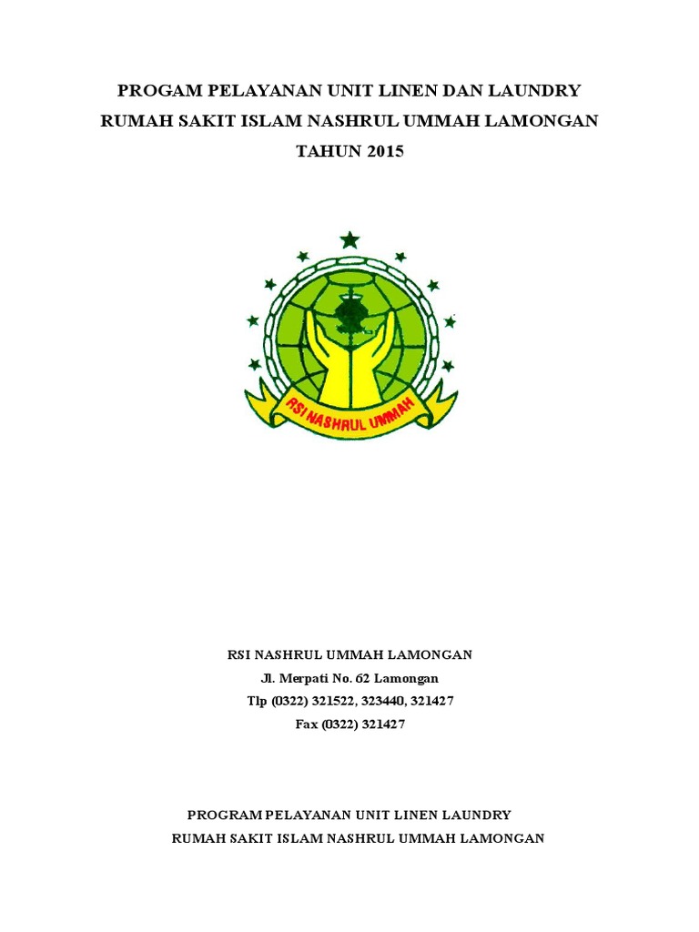 Program Peningkatan Mutu Laundry RSI | PDF | Bisnis | Ilmu Sosial
