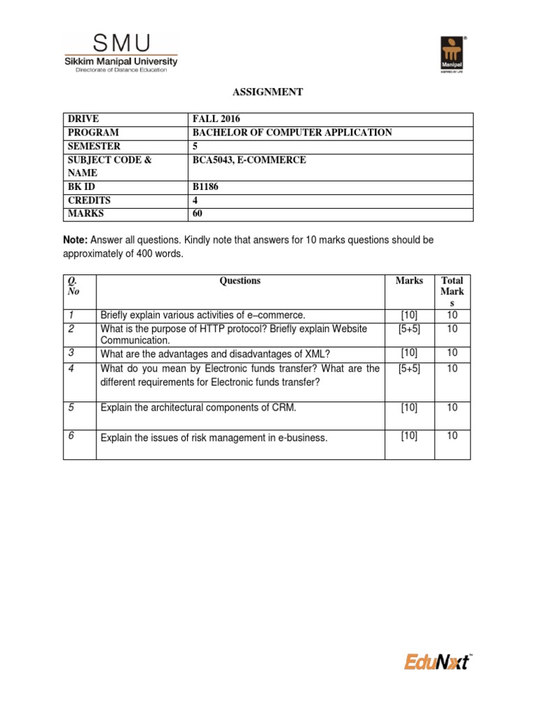 Assignment | PDF | Computers