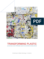 Transforming Plastic: Process That Converts 100% Plastic Waste Into An Alternative Building Material