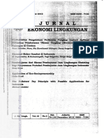 Jurnal Ekonomi Lingkungan 2012