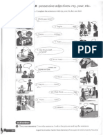 Possessive Adjectives - Extra Activity