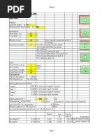 Two Way Slab Design Excel Sheet