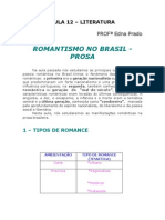 Literatura - Aula 12 - Romantismo No Brasil - Prosa