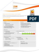 Technical Sheet - PrivateGSM VoIP