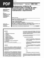 Abnt - NBR 11215 MB 1306 - Ar-Condicionado E Bomba de Calor - Capacidade de Resfriamento E Aquecimento PDF