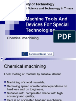 Machine Tools and Devices For Special Technologies: Slovak University of Technology