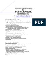 Regression Training Summary 2007