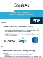 Performance Test Results For Scalearc For Mysql On Aurora Rds