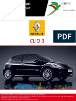 Renault Clio 3 (2006 - 2011) Parrot