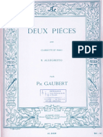 Gaubert, Philippe - Deux Pièces - Allegretto