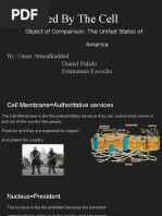 Cell and Football Stadium Analogies | PDF | Cell (Biology) | Cell Nucleus