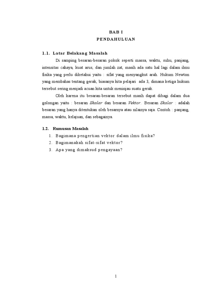 Makalah Vektor Doc
