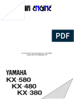 Yamaha-KX-380 480 580 Owner's Manual En