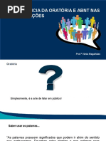 Oratória e Abnt