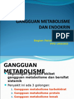 Gangguan Metabolisme