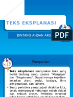 TEKS EKSPLANASI - Bintang