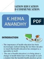 Information Education and Communication (IEC)(6)
