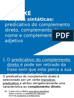 10 Ano -Predicativos