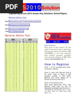 IES 2010 Solution