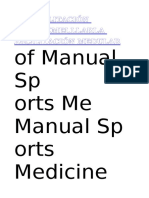 Of Manual SP Orts Me Manual SP Orts Medicine: La Facilitación Medu6Kmei, Llar LA Facilitación Medular