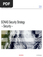 SONAS Security Strategy - Security