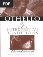Edward Pechter 'Othello'' and Interpretive Traditions (Studies ...