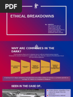 Ethical Breakdowns