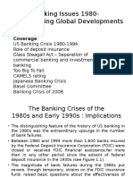 Banking Issues 1980-Understanding Global Developments: Coverage