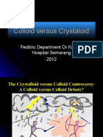 Colloid Versus Crystaloid 2012
