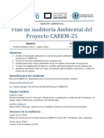 Plan de Auditoria Ambiental CAREM 25